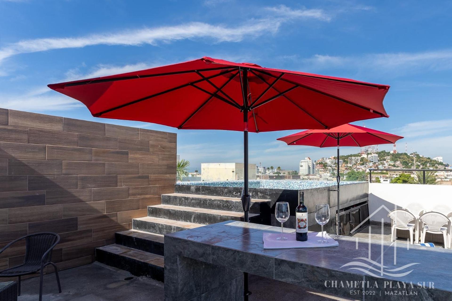 New & Comfy, 5 Star Area, Walk 2 Beach, Pool, Views, King Bed Mazatlan Ngoại thất bức ảnh